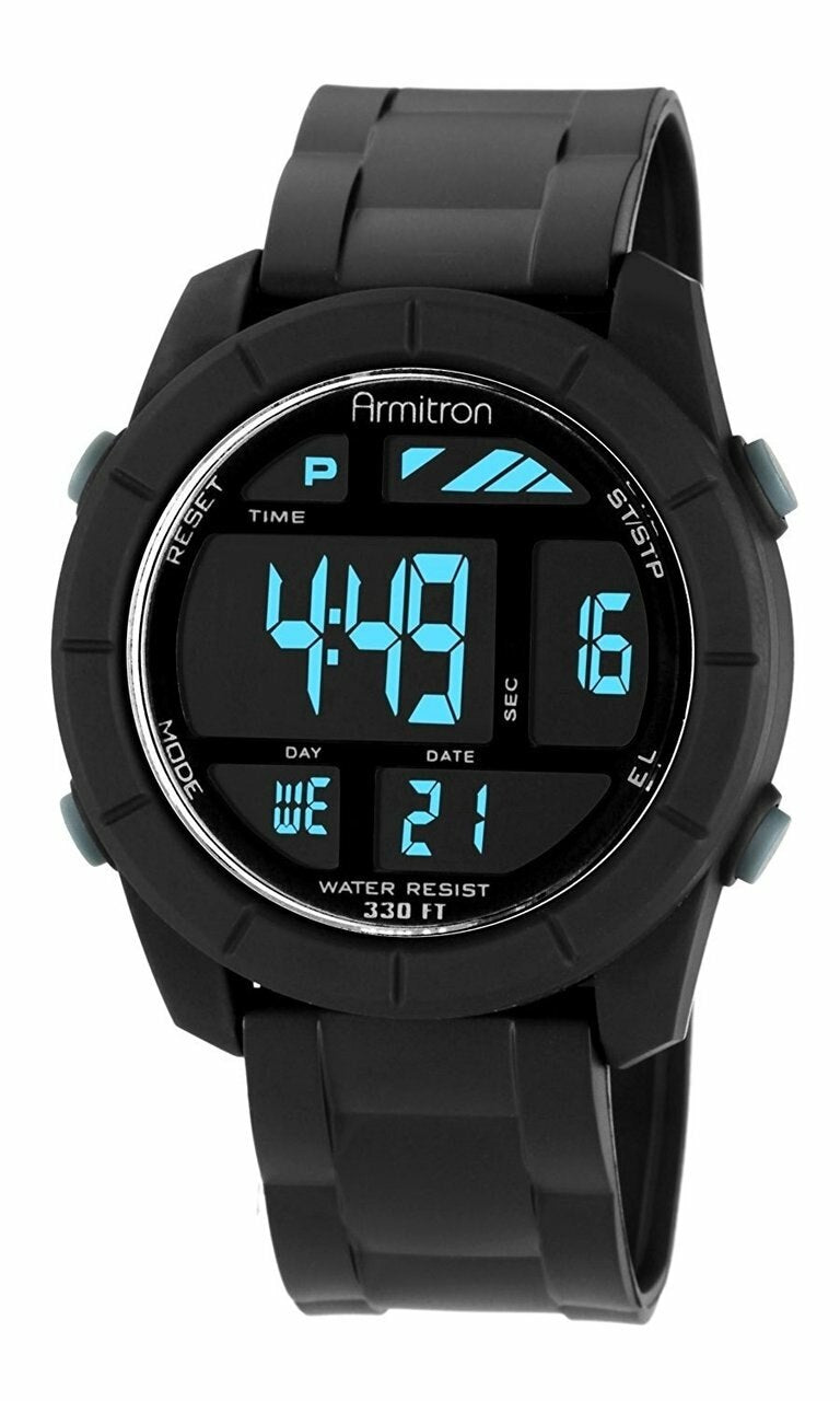 Armitron Sport Mens 40 8253Blk Digital Watch Watch Direct Australia