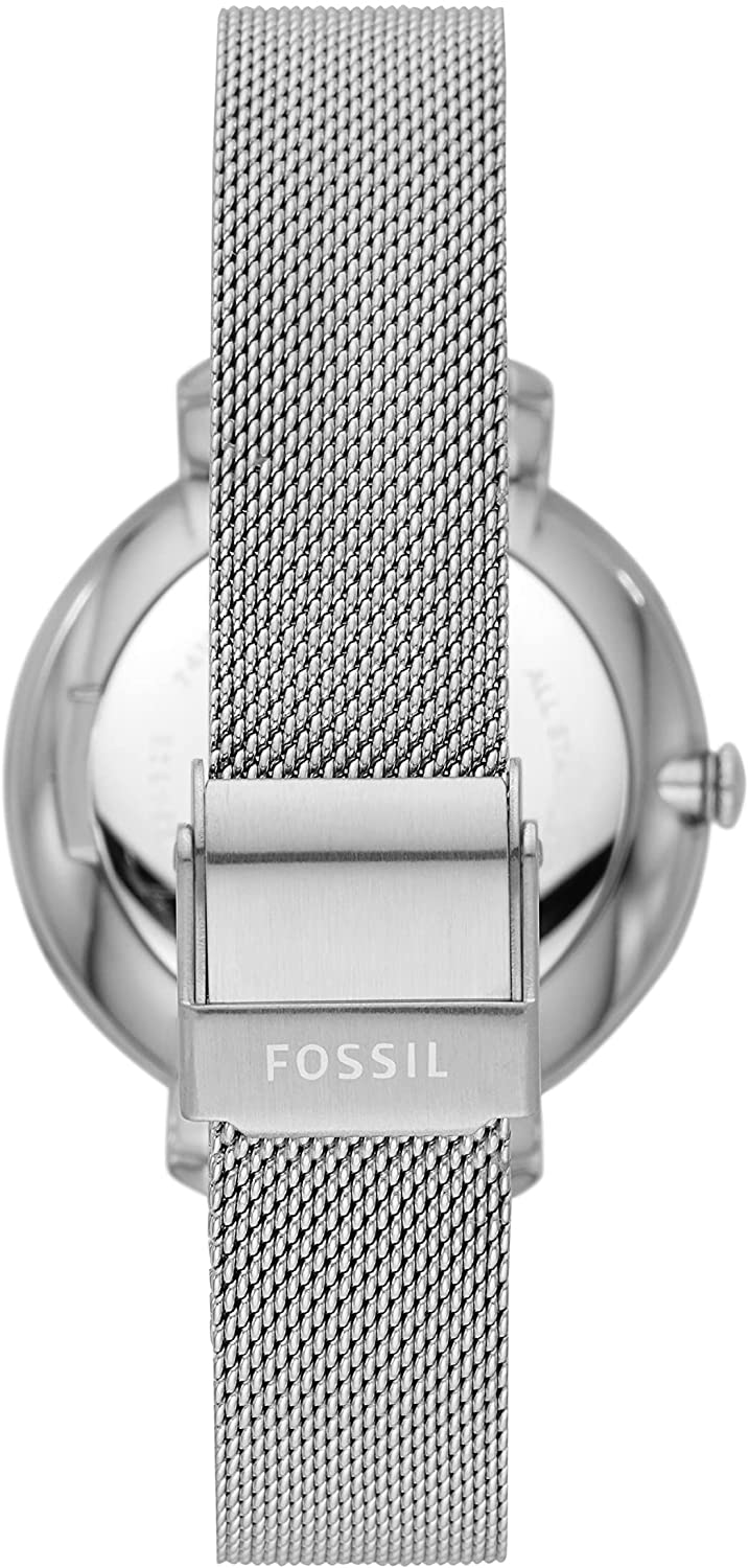 Fossil Jacqueline Three-Hand Silver Dial Womens Watch ES4627