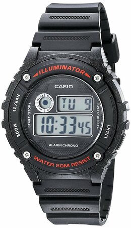 Casio Illuminator Black Unisex Watch