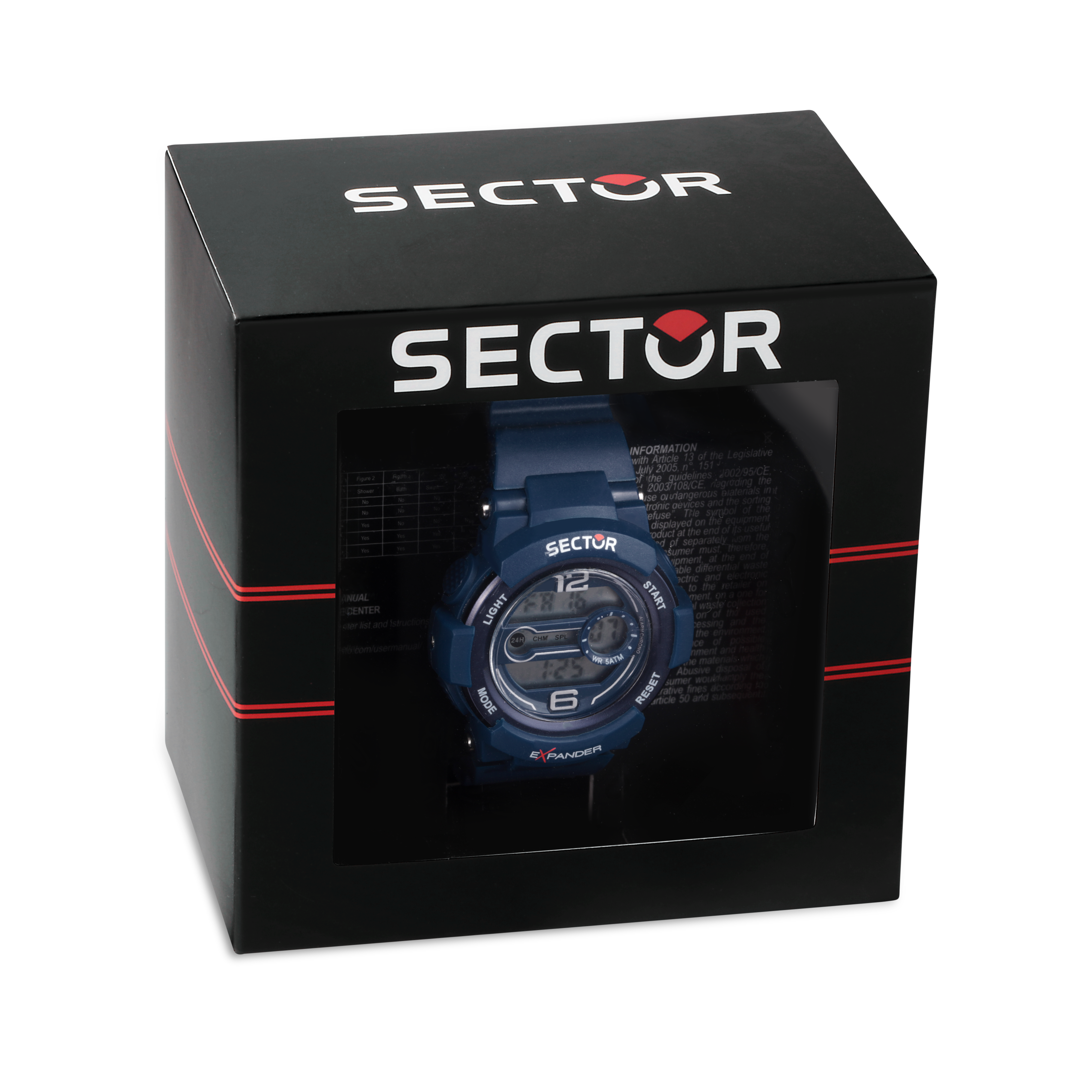 Sector EX-16 Blue Digital Watch R3251525002
