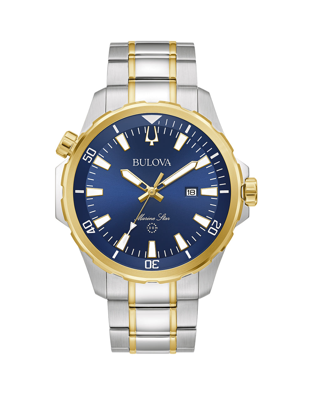 Bulova marine 2024 star blue dial