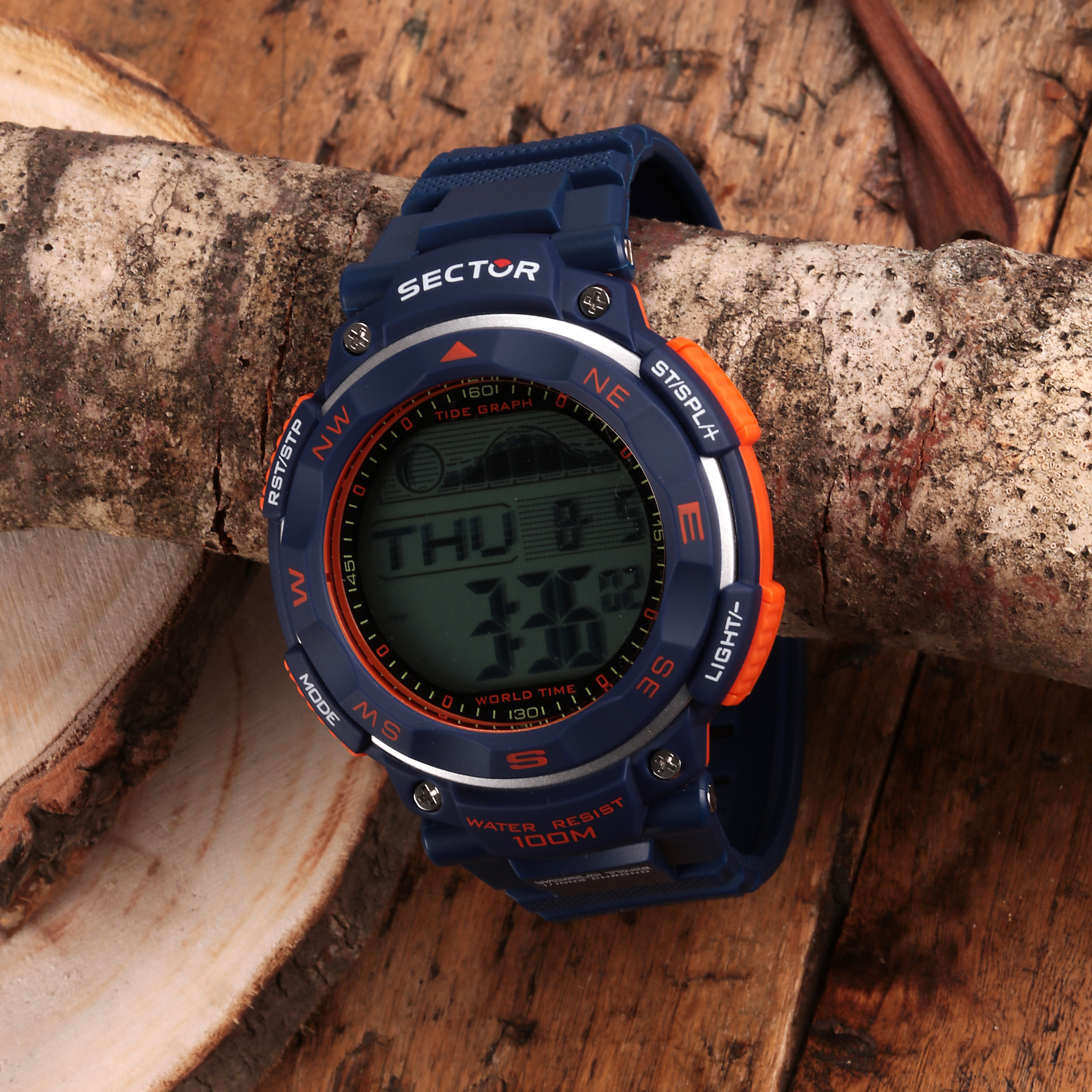 Sector Ex-35 Blue Digital Watch R3251534001