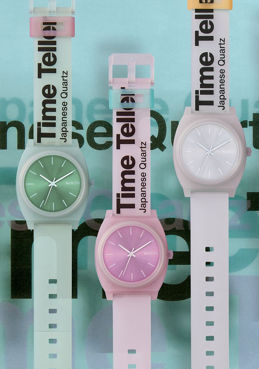 Nixon Time Teller P Invisi-Pink Womens Watch A119-3170-00