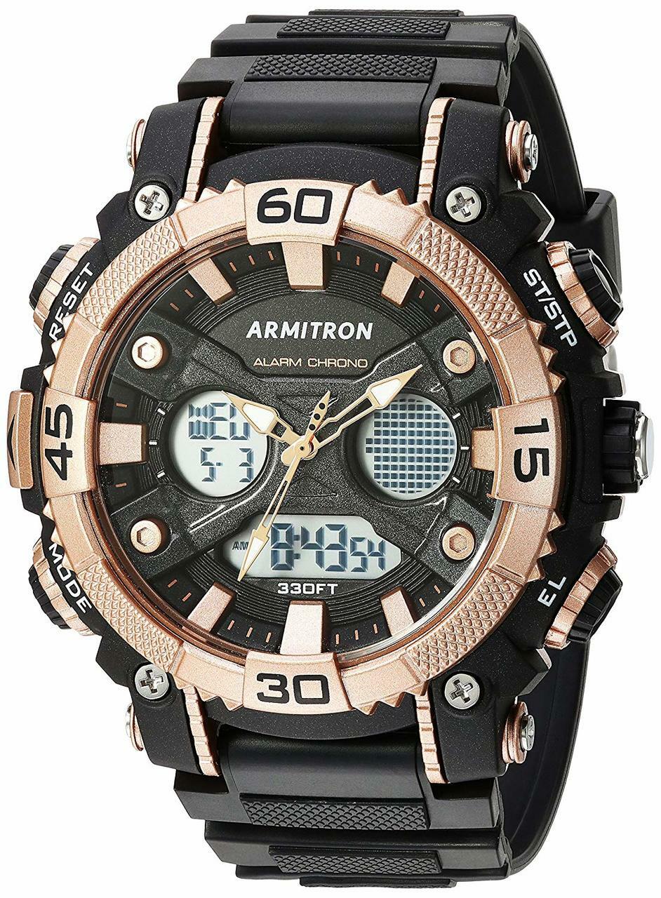 Armitron rose gold discount watch