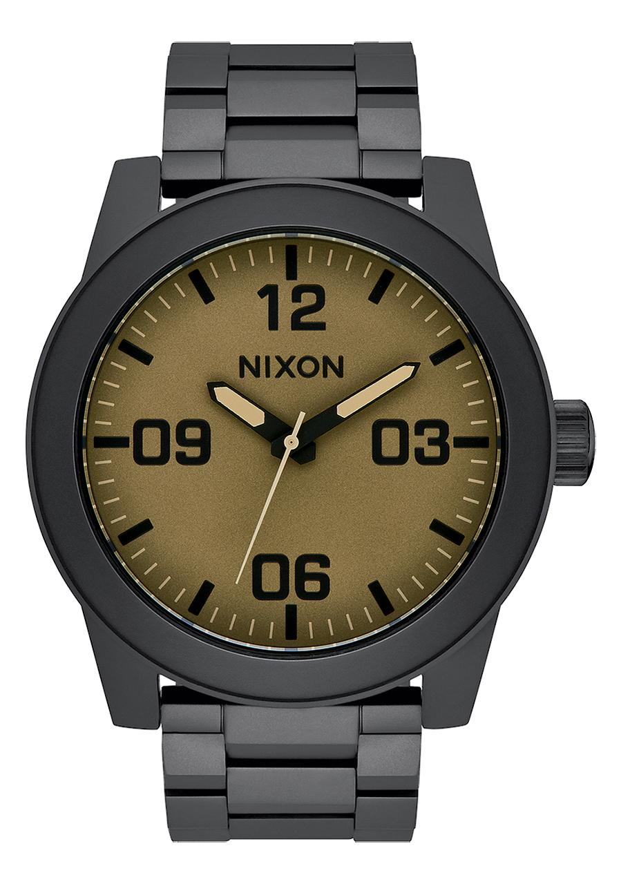 Nixon corporal ss black watch deals