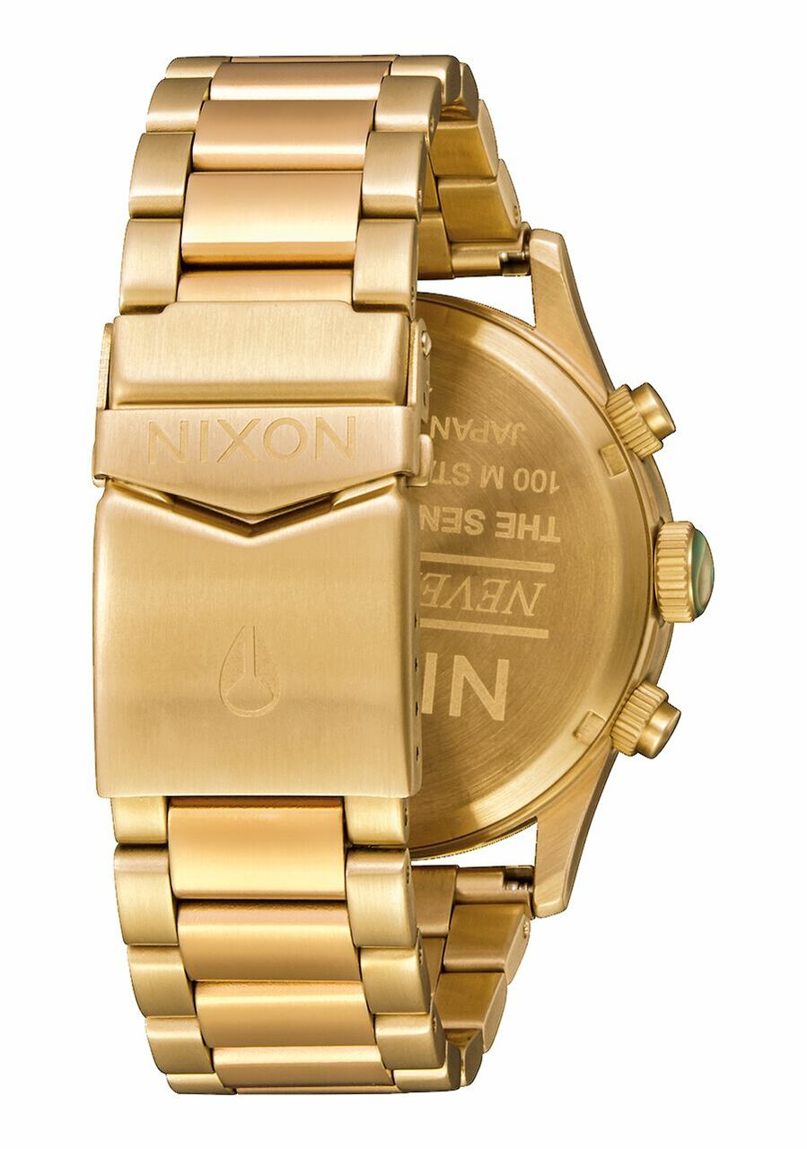 Nixon Sentry Chrono And Green Watch A3862691-00