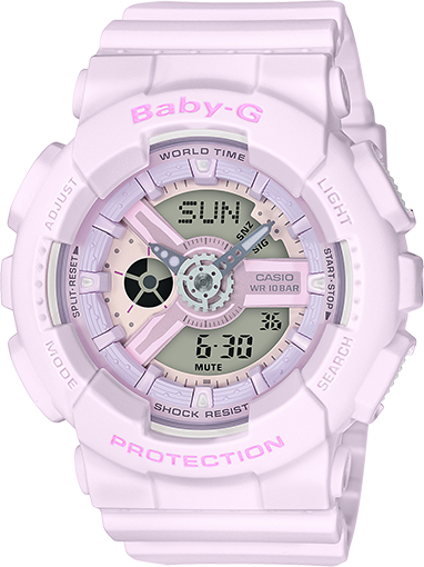 Baby pink colour discount watch