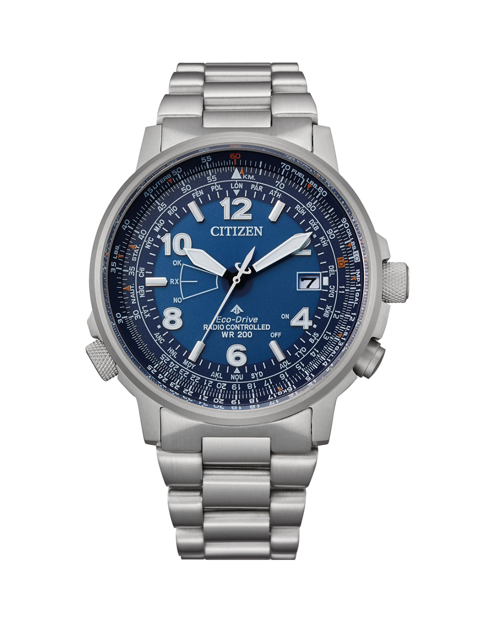 Citizen ProMaster Sky Eco-Drive Stainless Steel Watch CB0240-88L
