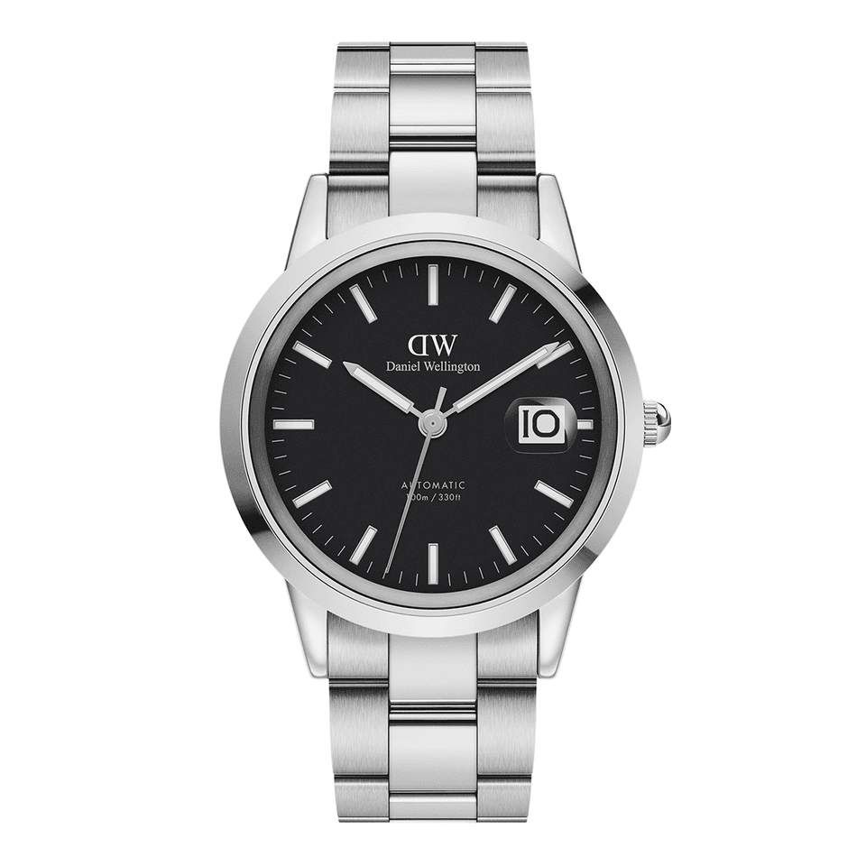 Daniel Wellington 腕時計 ICONIC LINK 32 ブラック DW00100566 Daniel Wellington Iconic Link Automatic 40mm DW00100482