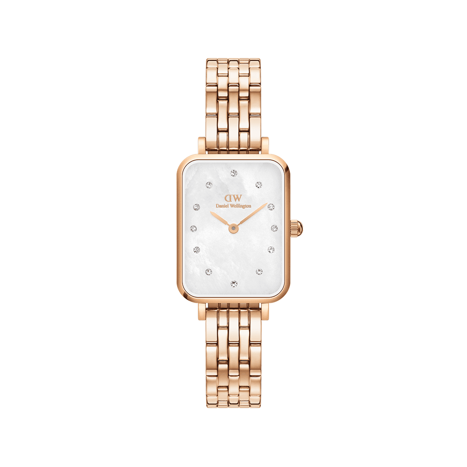 Daniel Wellington Quadro 26mm 5-Link Lumine MOP Watch DW00100620