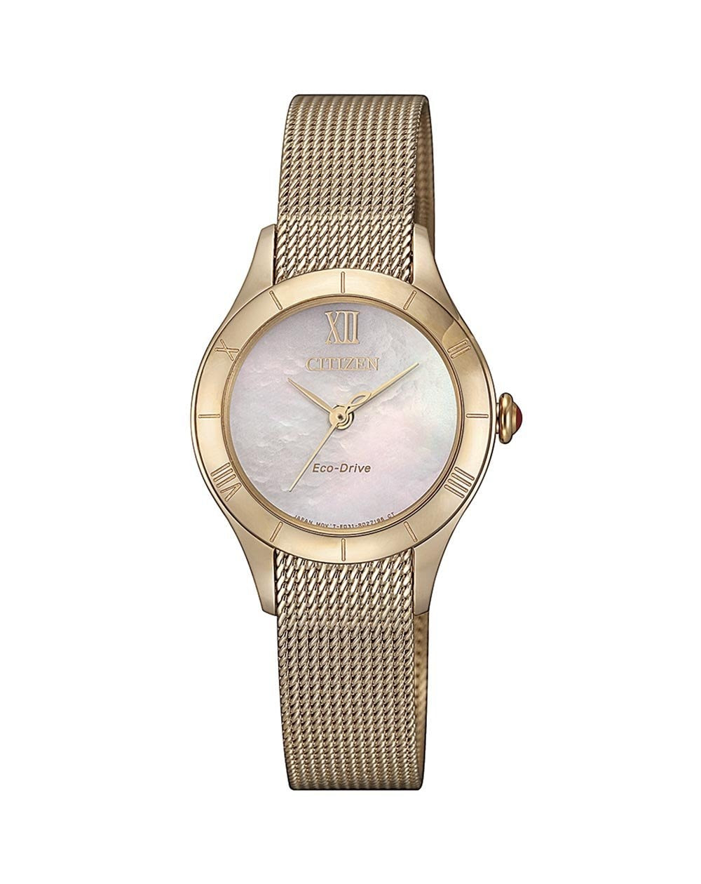 Citizen Mother Of Pearl Dial Dress Watch EM0783-85D display picture 1