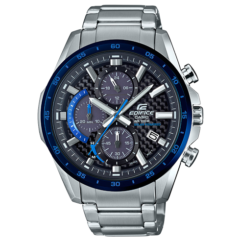 Edifice solar powered online chronograph