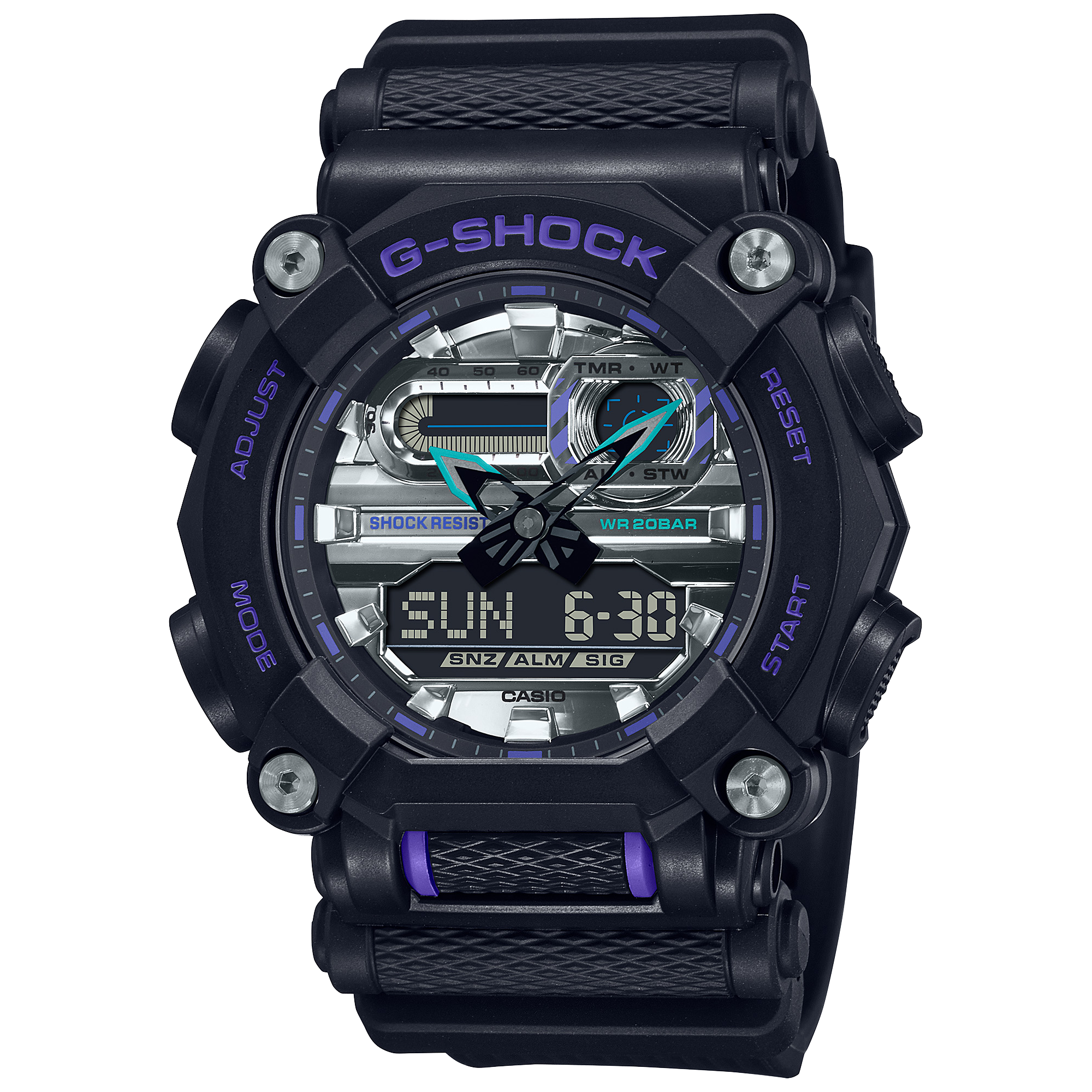 G-Shock DUO New Age Design Black Mens Watch GA900AS-1A