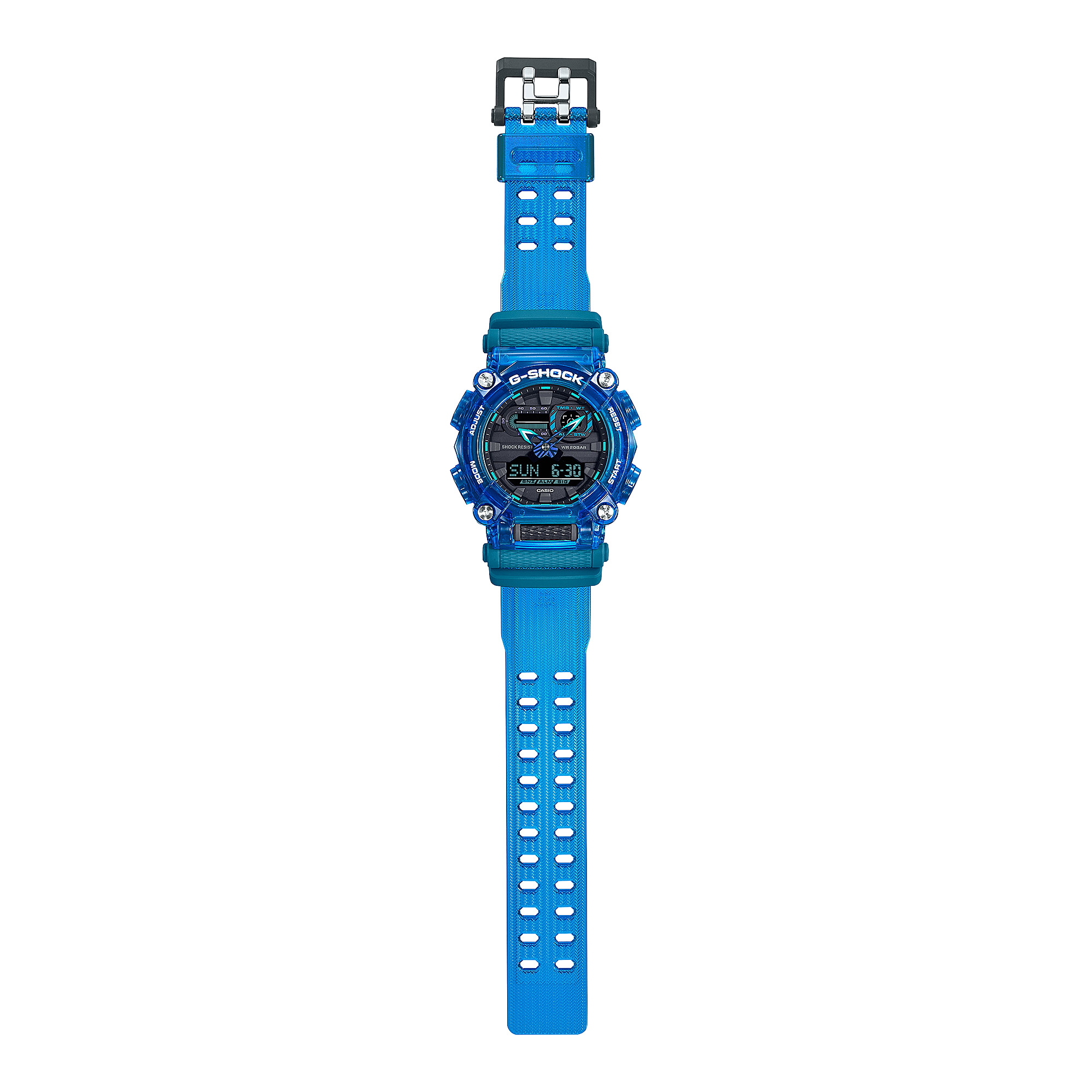 G-Shock DUO Sound Wave Blue Mens Watch GA900SKL-2A