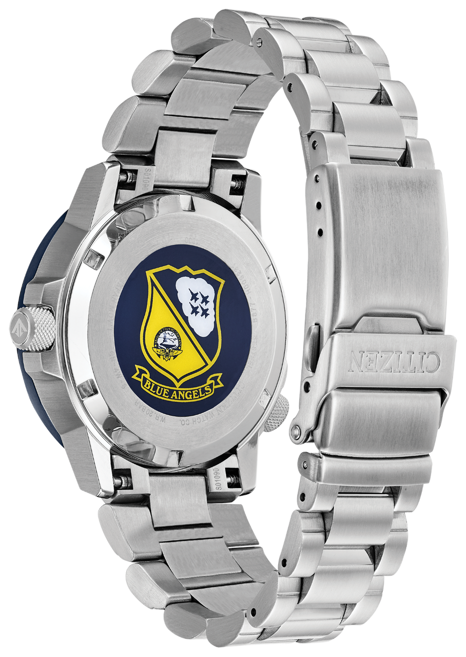 Citizen Blue Angels Mens Watch BJ7006-56L