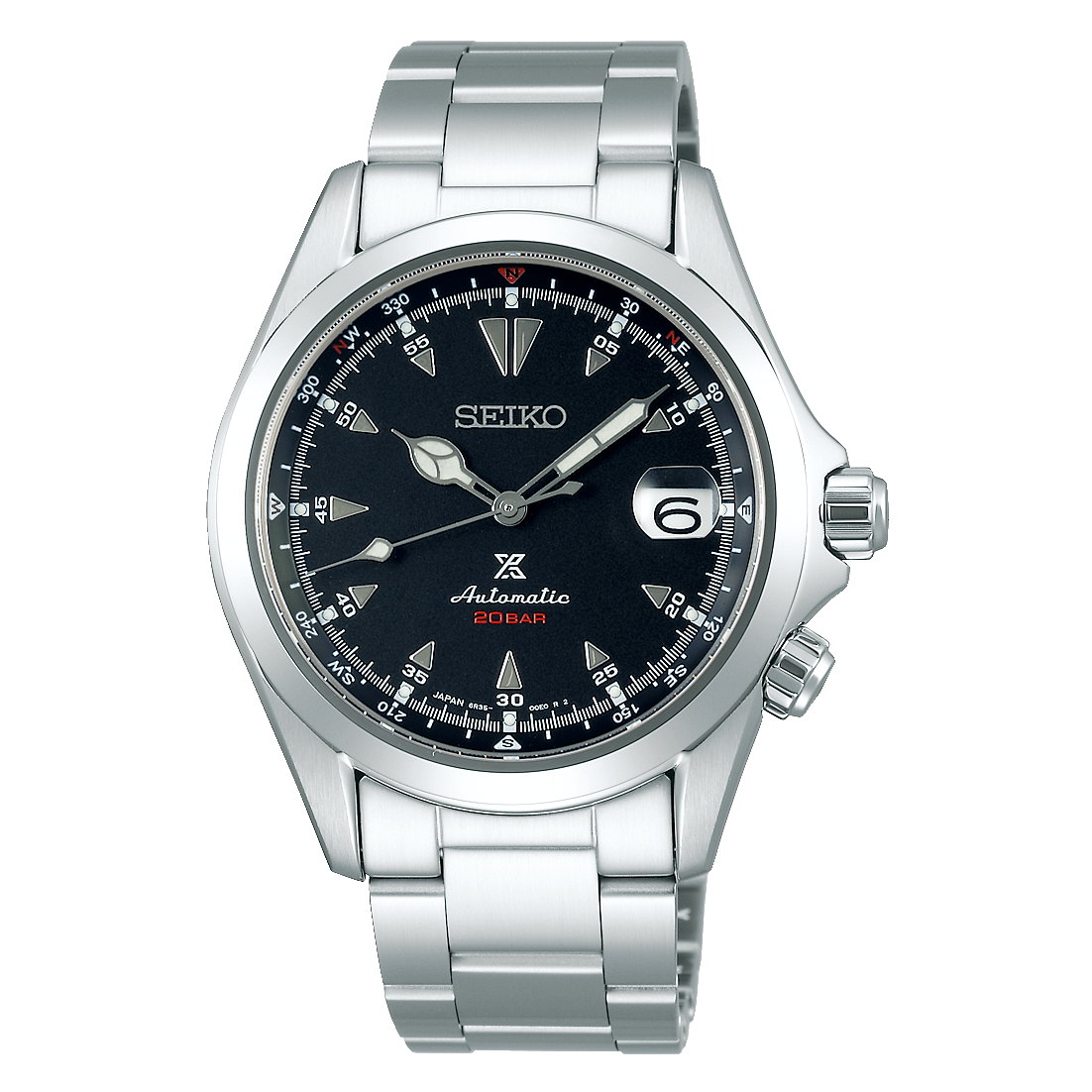Seiko Prospex Alpinist Black Dial Watch SPB117J
