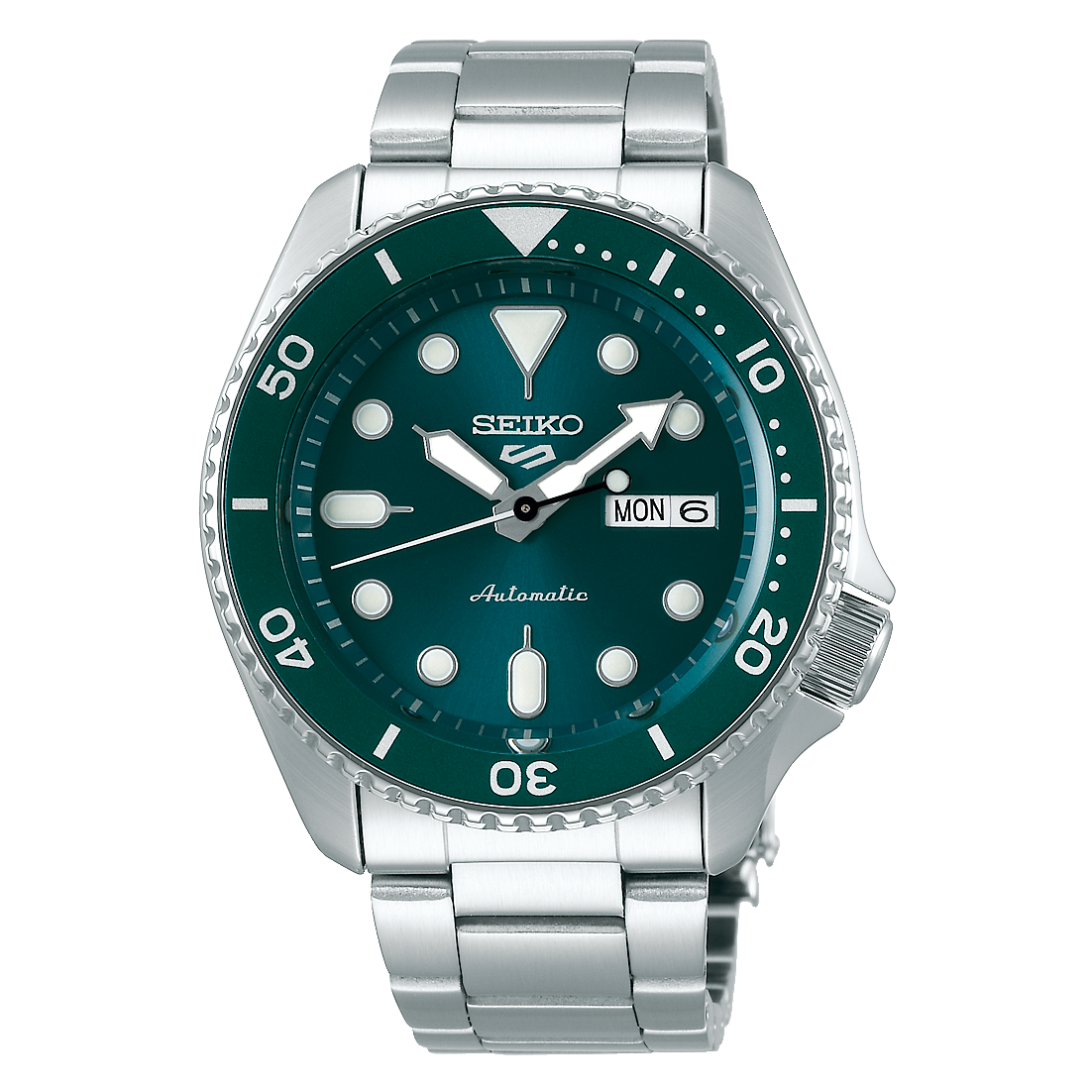 Seiko Sports Automatic Green Dial Watch SRPD61K