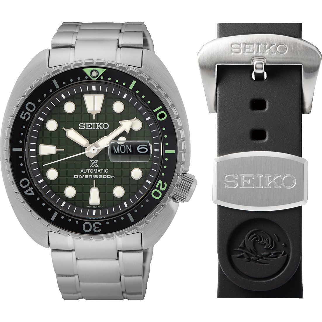 King Turtle Green Seiko King Diver Seiko Prospex King Turtle Green