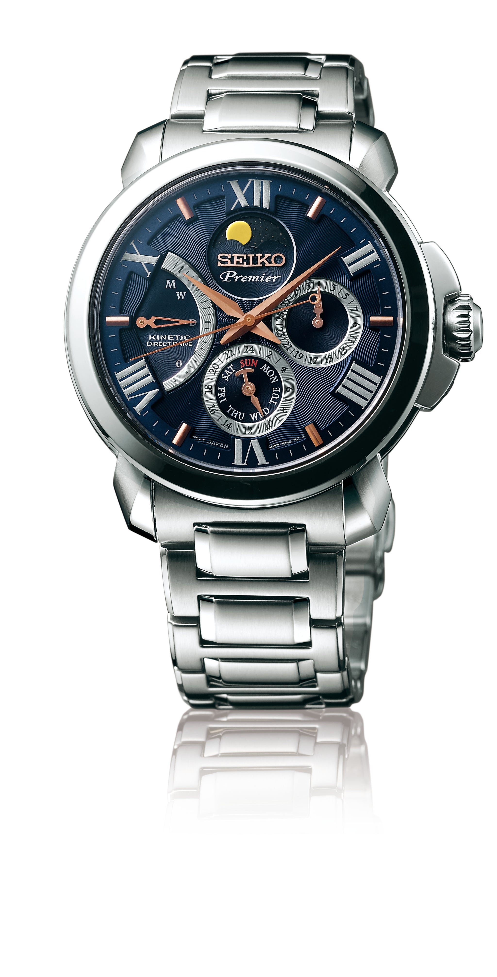 Seiko Premier Kinetic Direct Drive Men's Watch SRX017P
