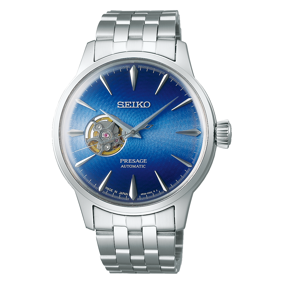 Seiko Presage Blue Acapulco Automatic Watch SSA439J