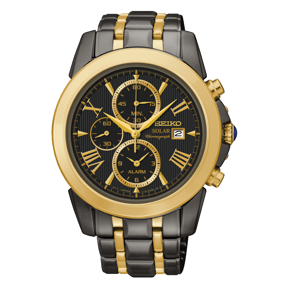 Seiko Le Grand Sport Solar Alarm Watch SSC218P