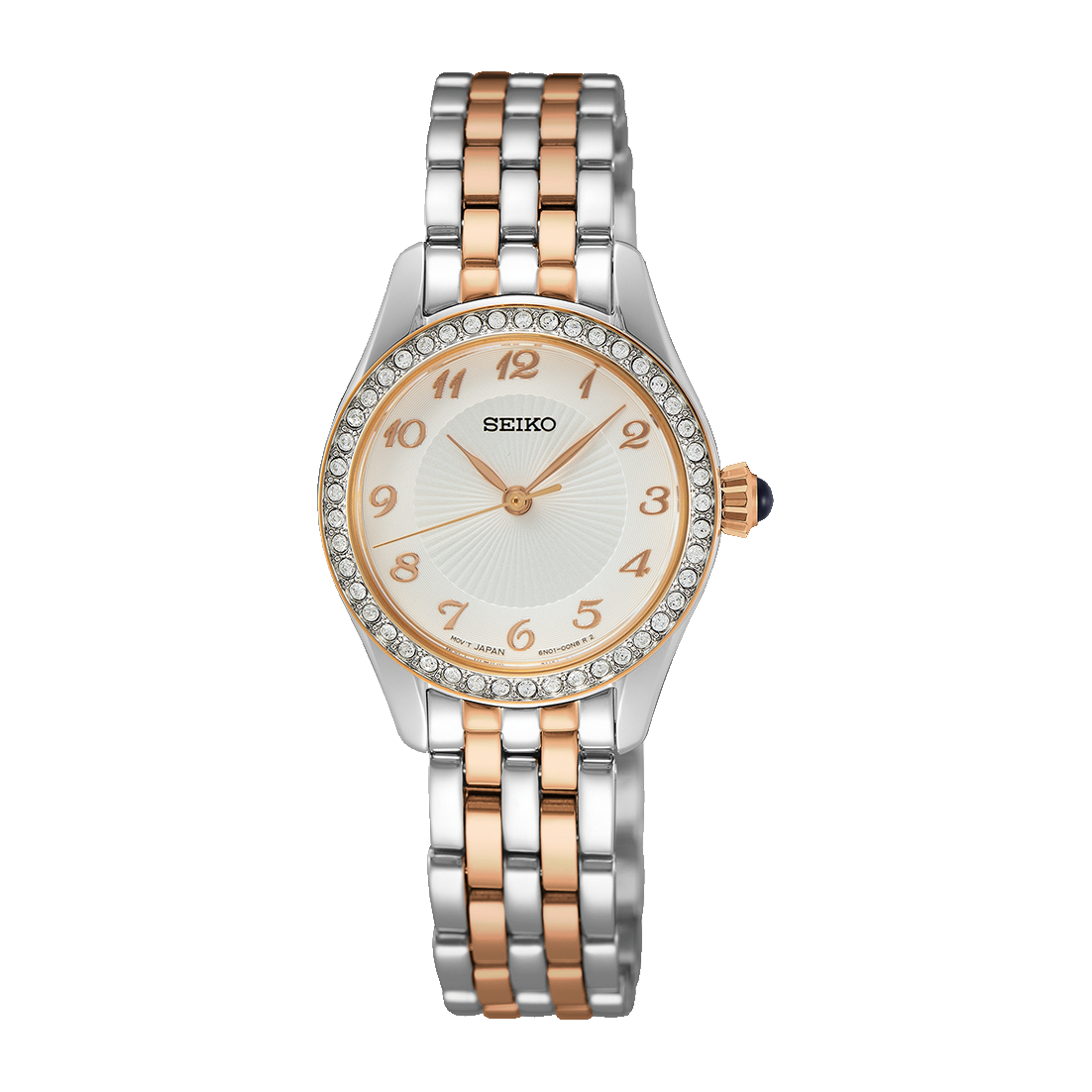 Seiko Ladies Daywear Two Tone Watch SUR386P
