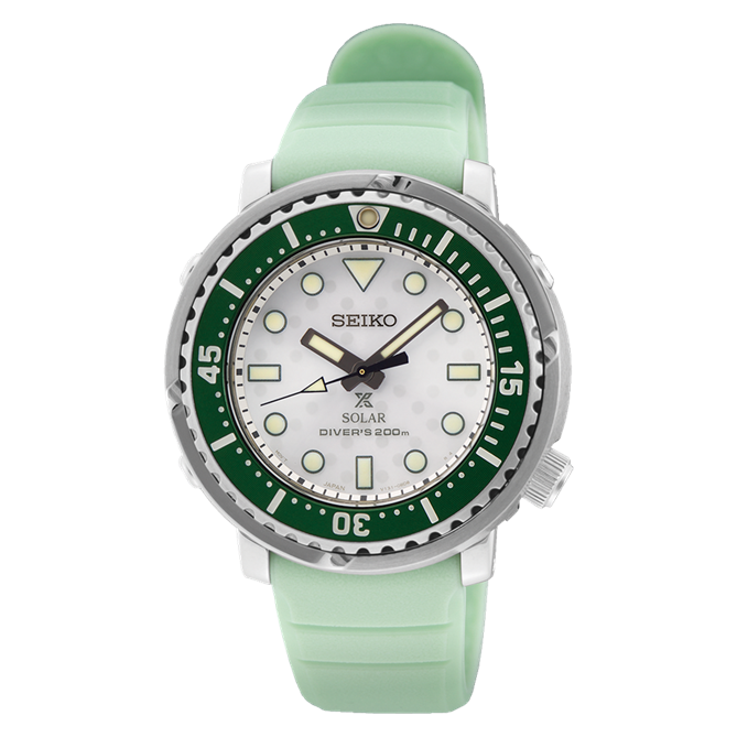 Seiko solar baby tuna best sale