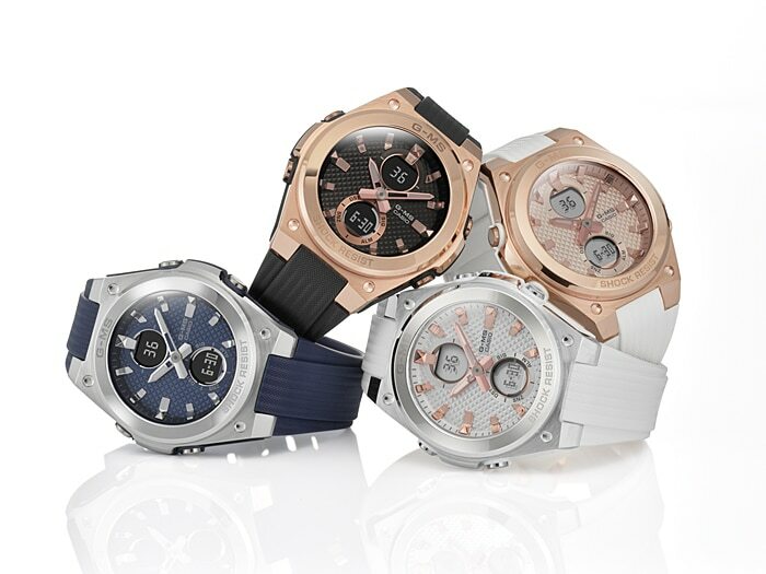G-SHOCK G-MS Rose Gold Womens Watch MSG-C100G-7A