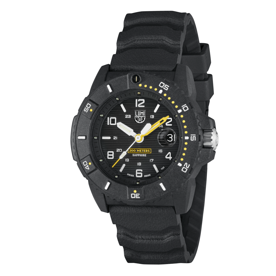 Luminox 3051 blackout evo top navy seal swiss dive watch