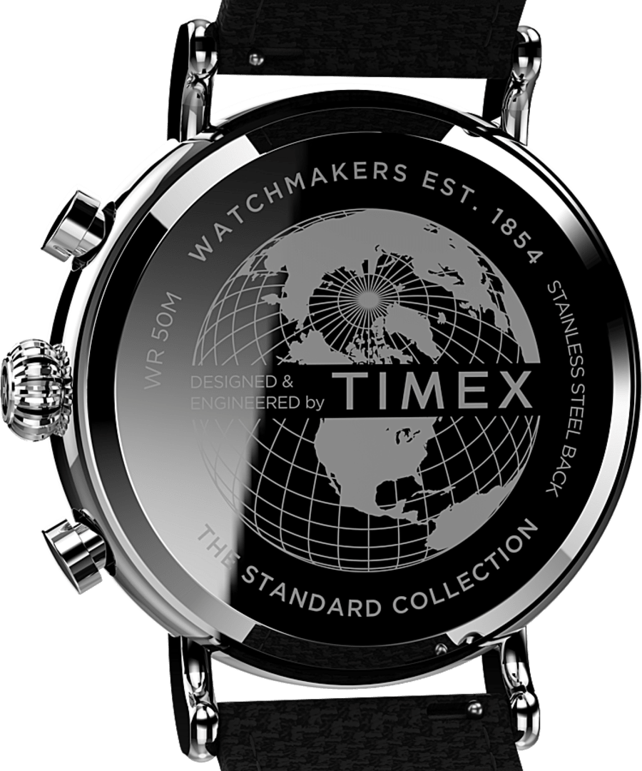 Timex Standard Chronograph 41mm Fabric Strap Watch TW2V43700