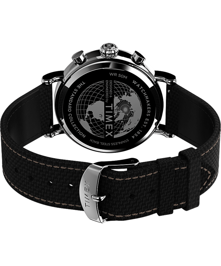 Timex Standard Chronograph 41mm Fabric Strap Watch TW2V43700