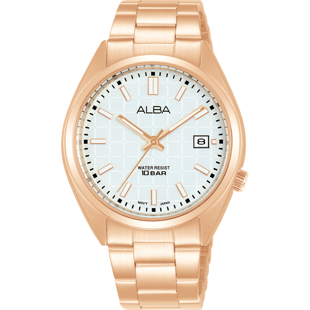 Alba Active Sports Analogue Silver Dial Womens Watch AG8M28X