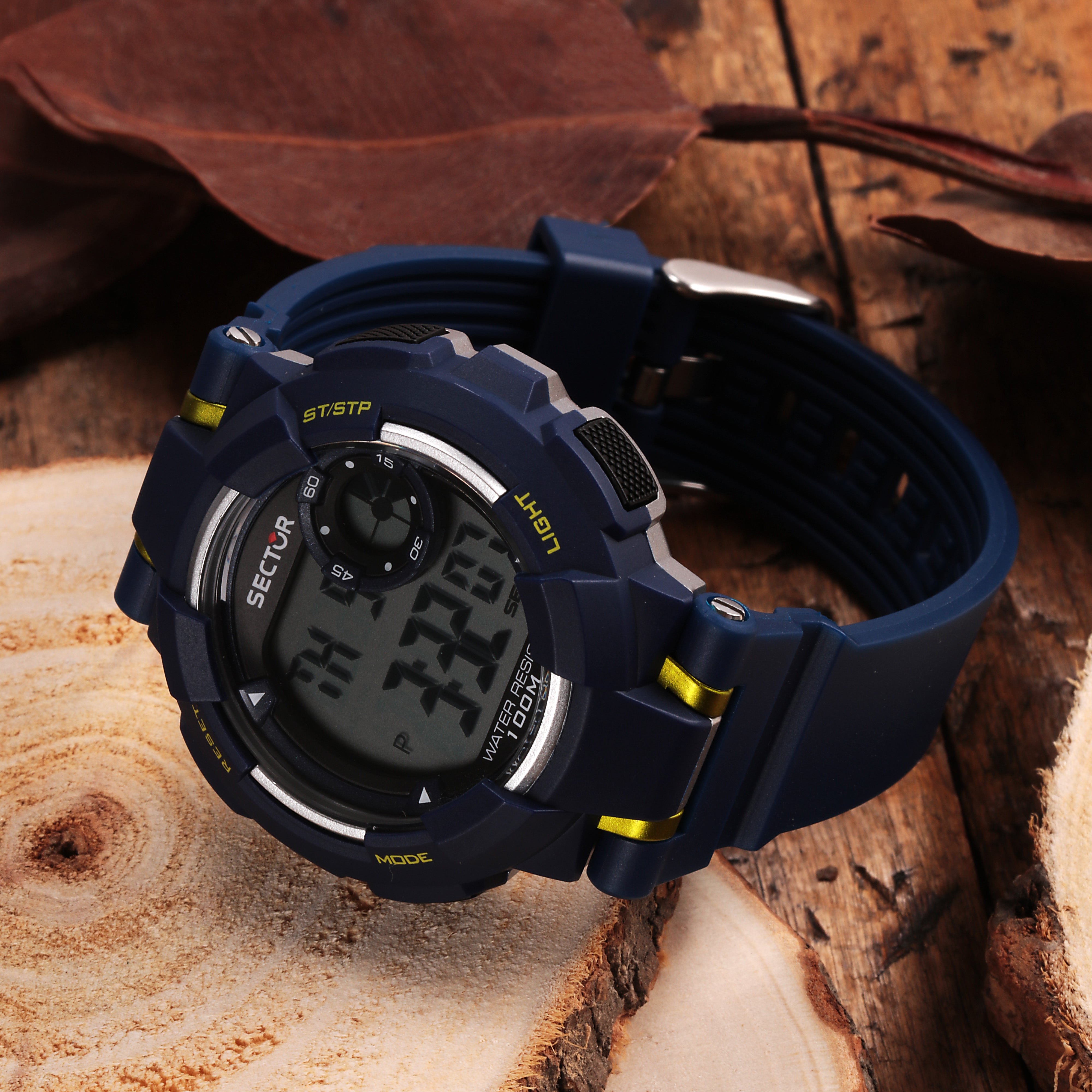 Sector Ex-36 Blue Digital Watch R3251283002