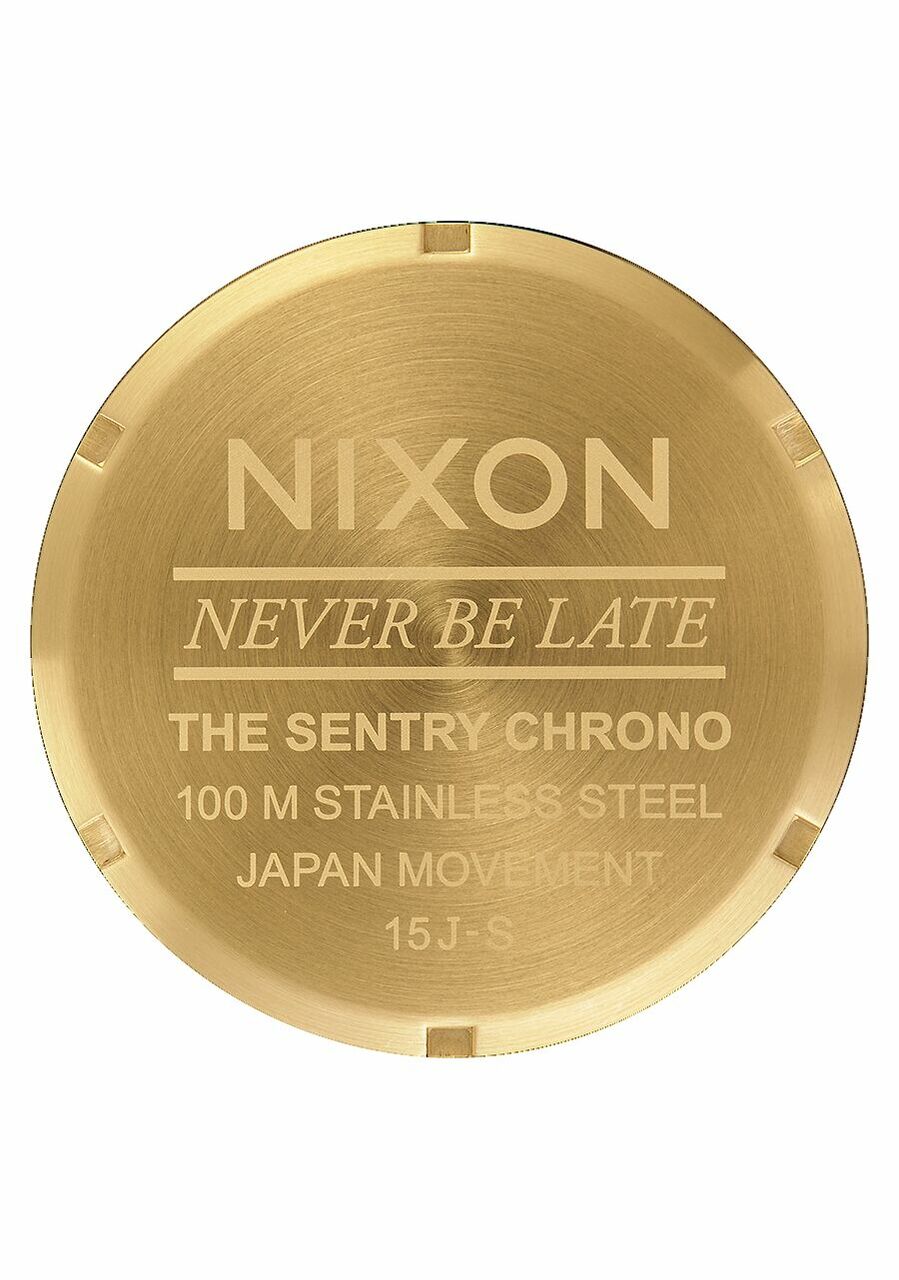 Nixon Sentry Chrono All Gold And Black Watch A386-510-00