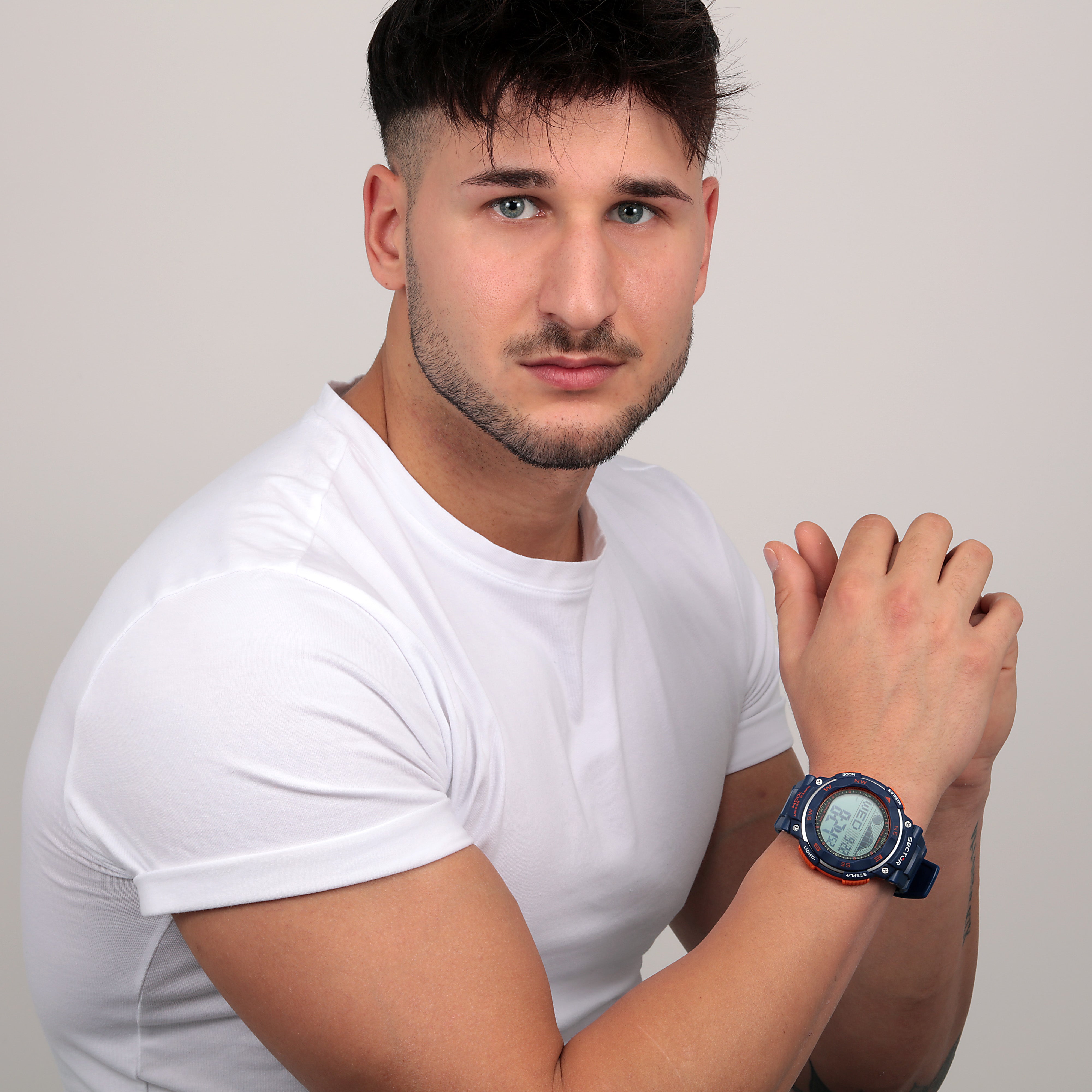 Sector Ex-35 Blue Digital Watch R3251534001