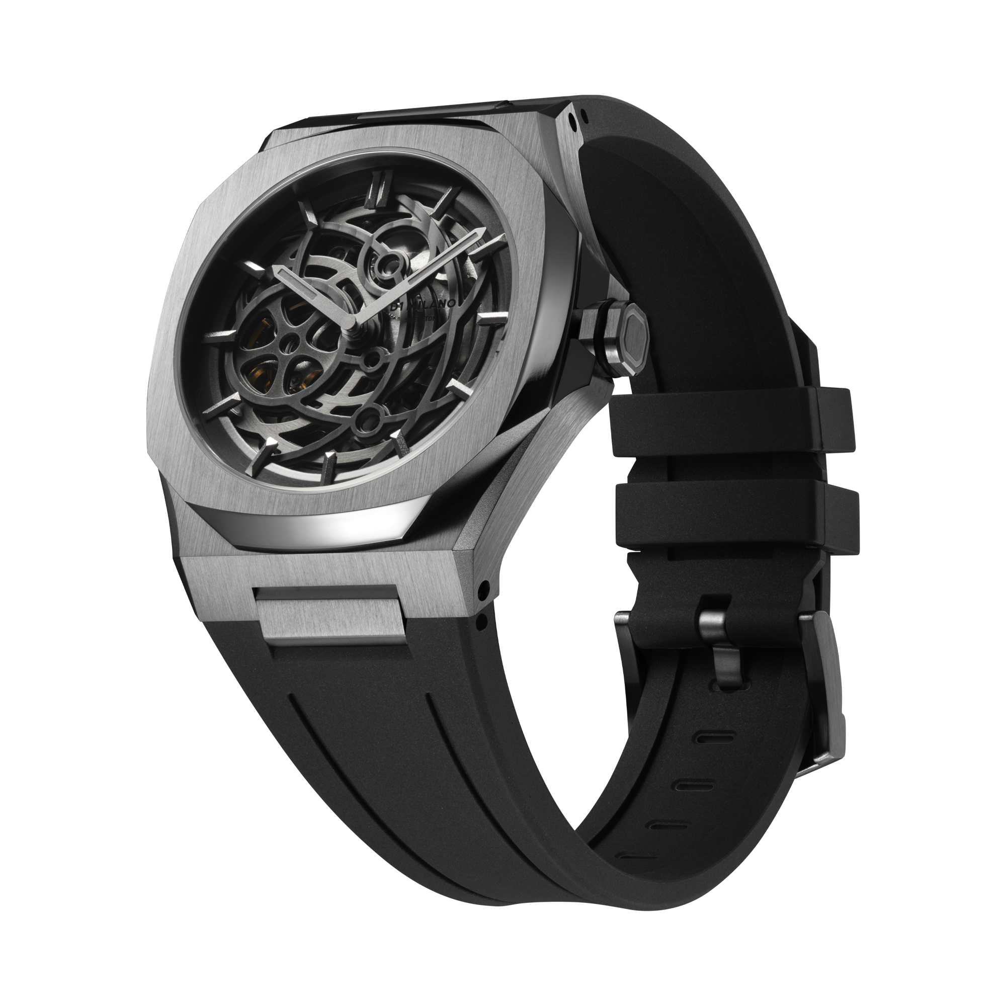 D1 Milano Gun Metal Automatic Watch SKRJ11