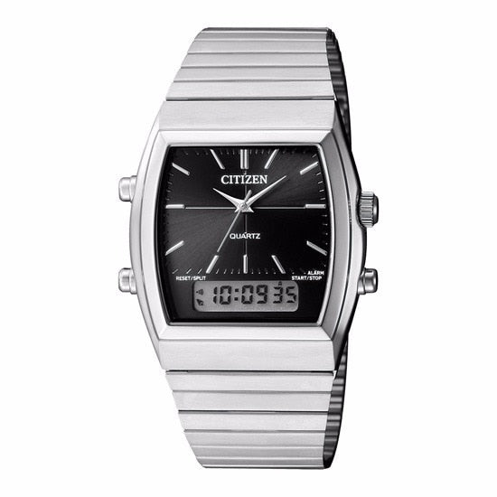 Citizen Quartz Alarm Chronograph Analog Digital Jm0540 51E Mens