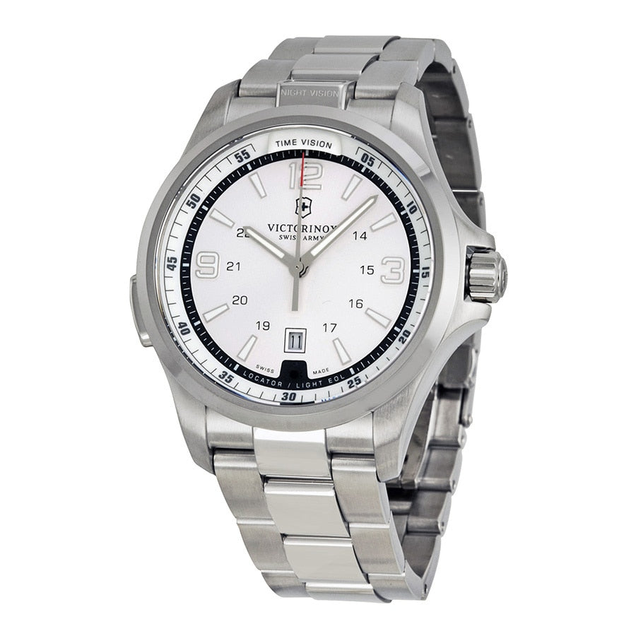 Victorinox Mens 241571 Night Vision Analog Display Swiss Quartz