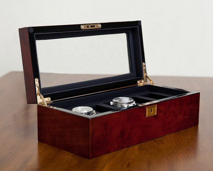 Wolf Savoy 5 Piece Watch Box