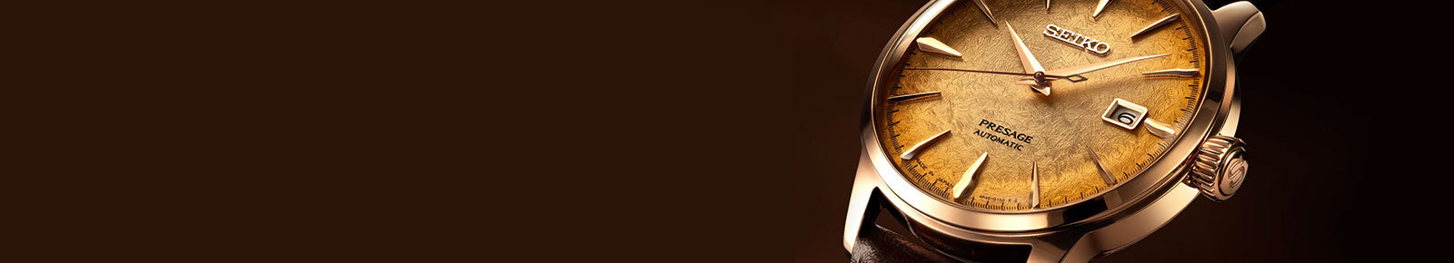 Seiko Presage Watches Banner