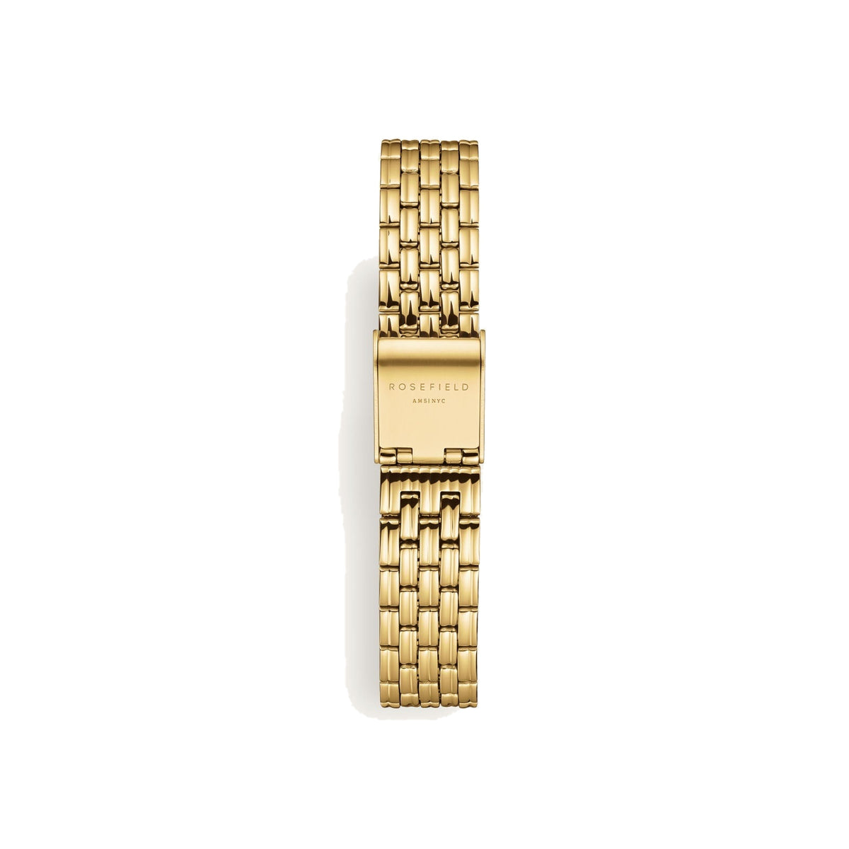 Rosefield Muse White Dial Gold Bracelet Watch MUWGSG-MU01