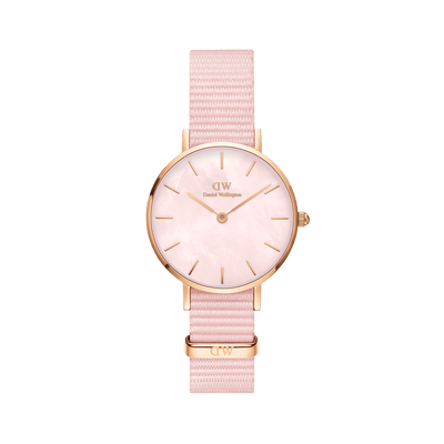 Daniel Wellington Petite 28mm Mother of Pearl Dial Watch DW00100512 Watch Direct