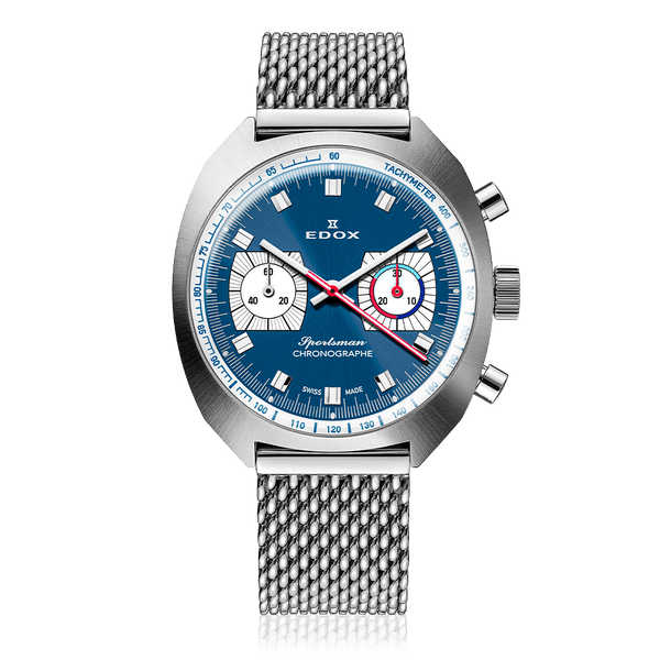 Edox Sportsman Automatic Limited Edition 140th Anniversary Chronograph Watch