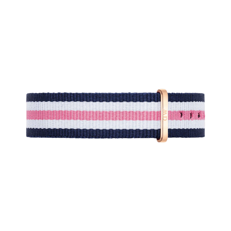 Daniel Wellington Southampton Strap Rose Gold 18mm Watch Band DW00200034