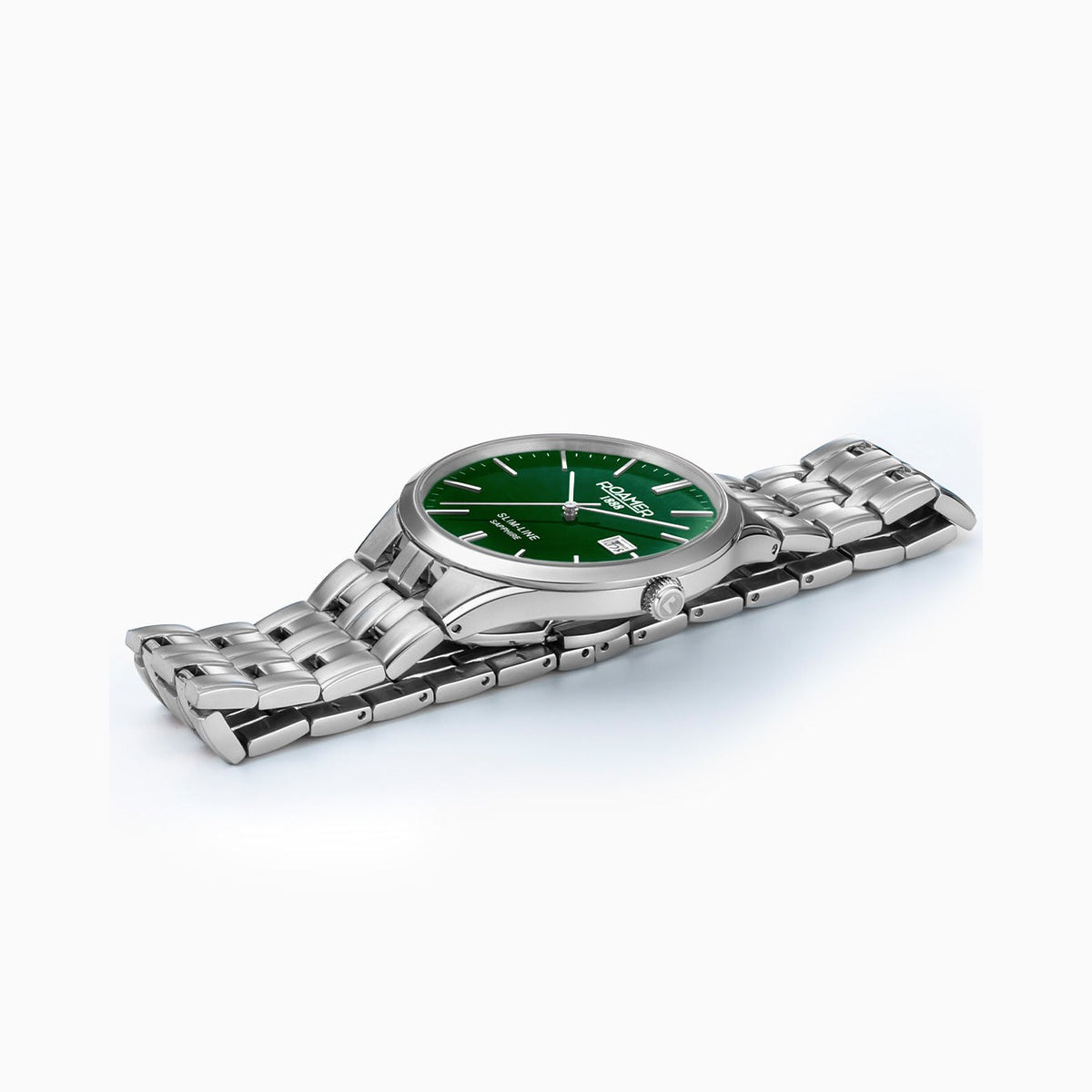 Roamer Slim-Line Classic Green 40mm Watch, alternate view