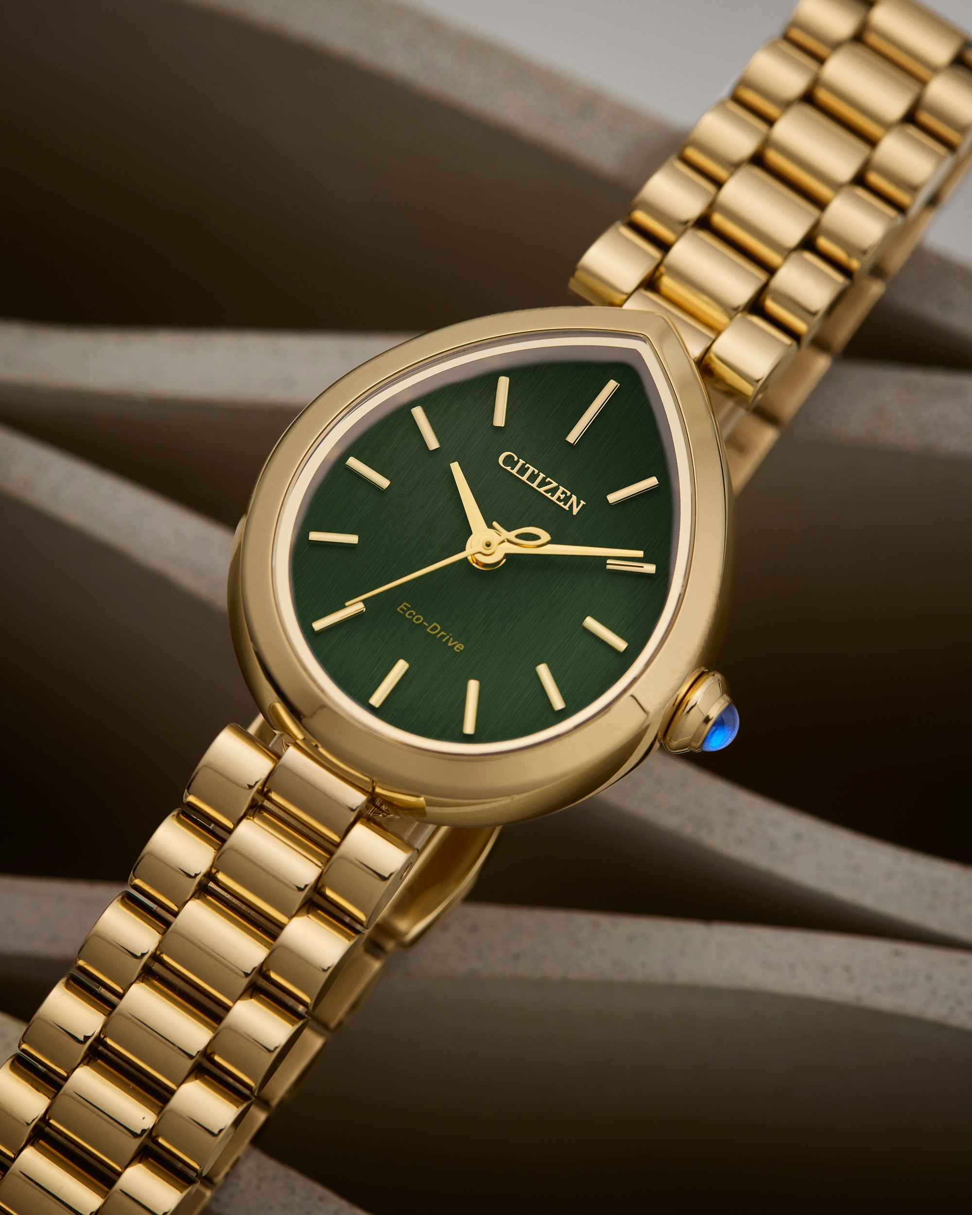 Ladies' Citizen Eco-Drive Rainell Rose Gold-Tone EM1203-57X