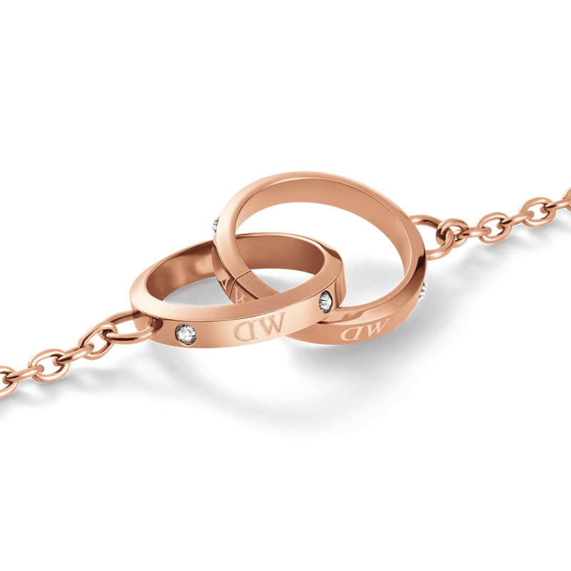 Classic Unity Lumine Rose Gold Bracelet DW00400355