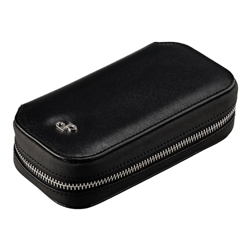 Wolf Philipp 2 Piece Watch Zip Case Black 190205