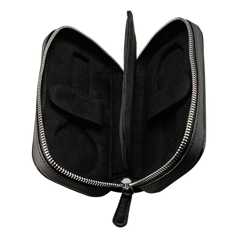 Wolf Philipp 2 Piece Watch Zip Case Black 190205