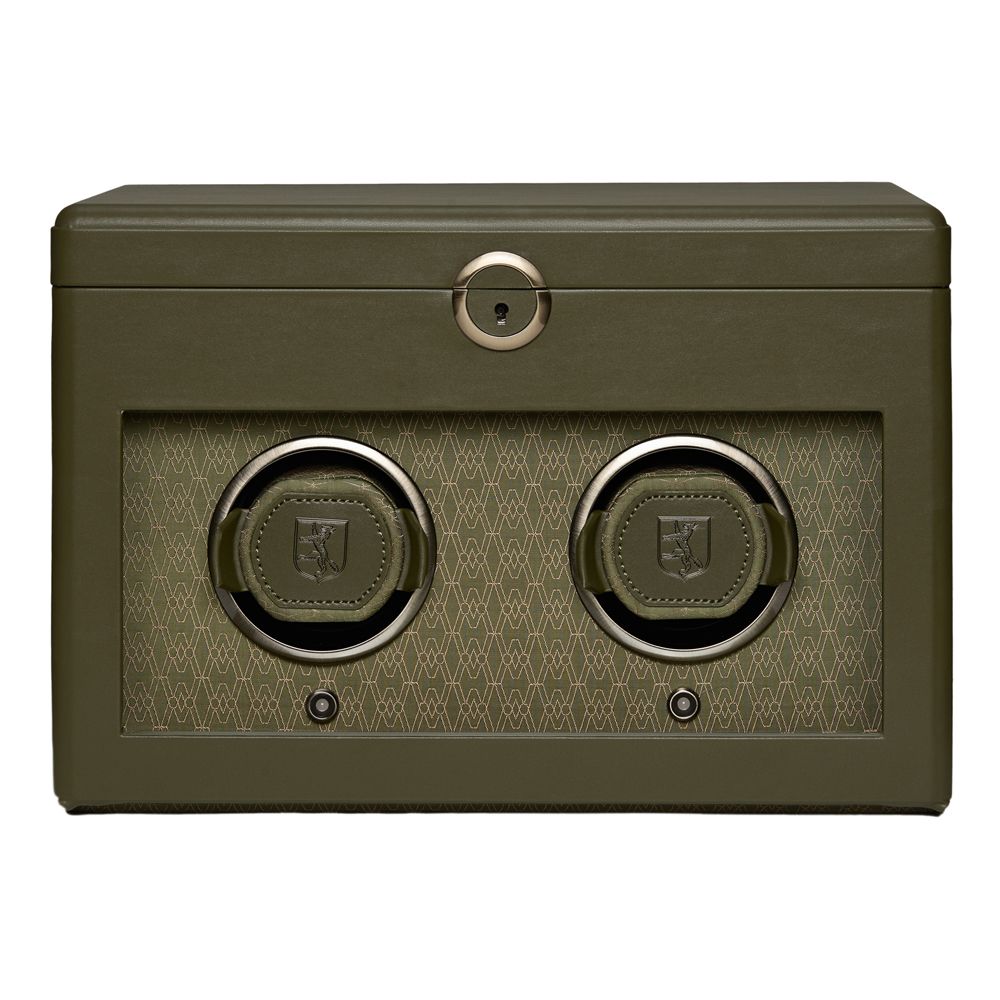 Wolf Earth Double Olive Watch Winder 190441